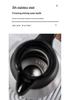 2L Large Capacity Double-Layer 304 Stainless Steel Vacuum Insulated Hot Water Kettle