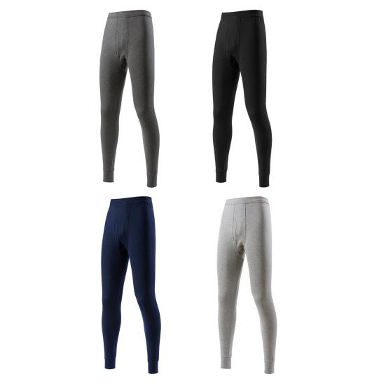 Men Long Johns Cotton Thermal Underwear Pants Autumn Winter Male Leggings Sleepwear