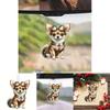 Acrylic Cat Stylish Pendant Ideal For Car Decoration Fun And Playful Design