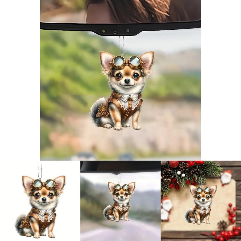 Acrylic Cat Stylish Pendant Ideal For Car Decoration Fun And Playful Design