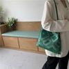 Women's New Fashion Korean Edition Women's Bag Single Shoulder Casual Cashew Flower Bag Single Shoulder Bag Totem Printed Casual Women's Bag