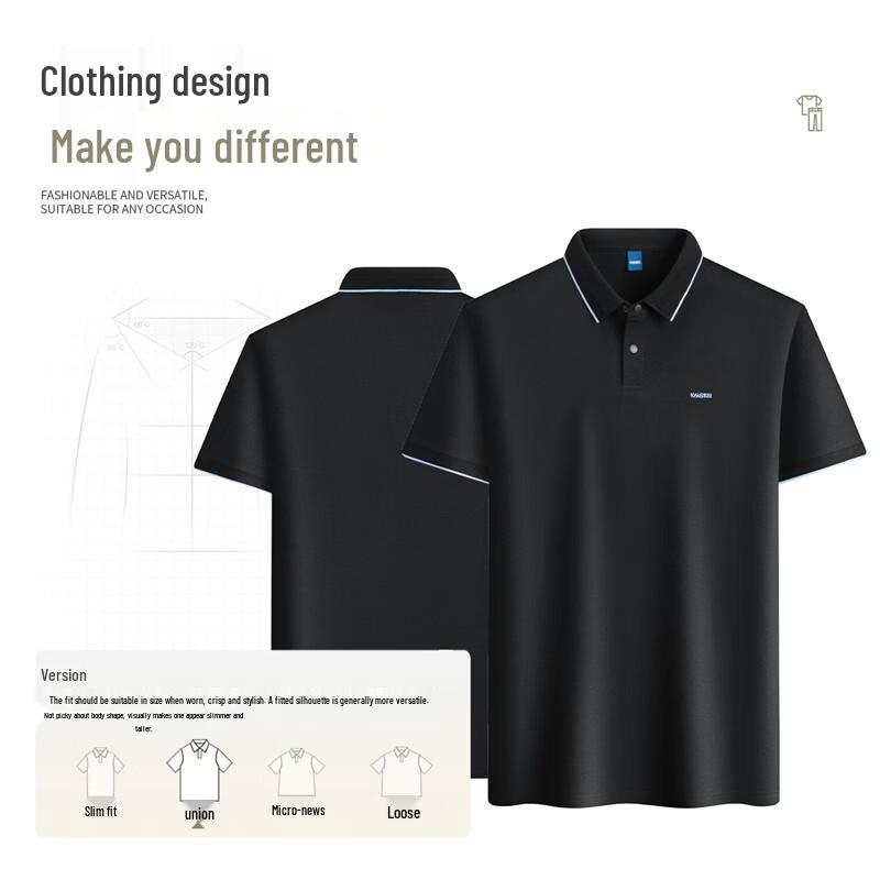 Herren Polohemd 100% Baumwolle Piqué