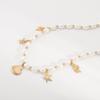 Tooxika Beach Conch Starfish Shell Pendant Pearl Necklace Summer Holiday Seaside Style Necklace