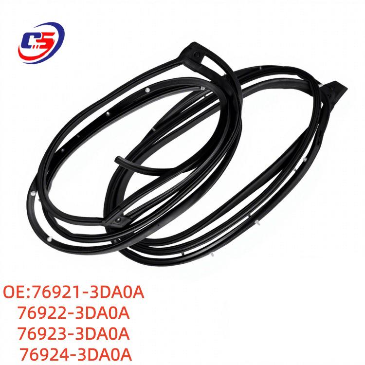 Nissan Tiida C12 2011-2018 Door Frame Seal Strip 76921-3DA0A 76921-3DA0A 76922-3DA0A 76923-3DA0A 76924-3DA0A