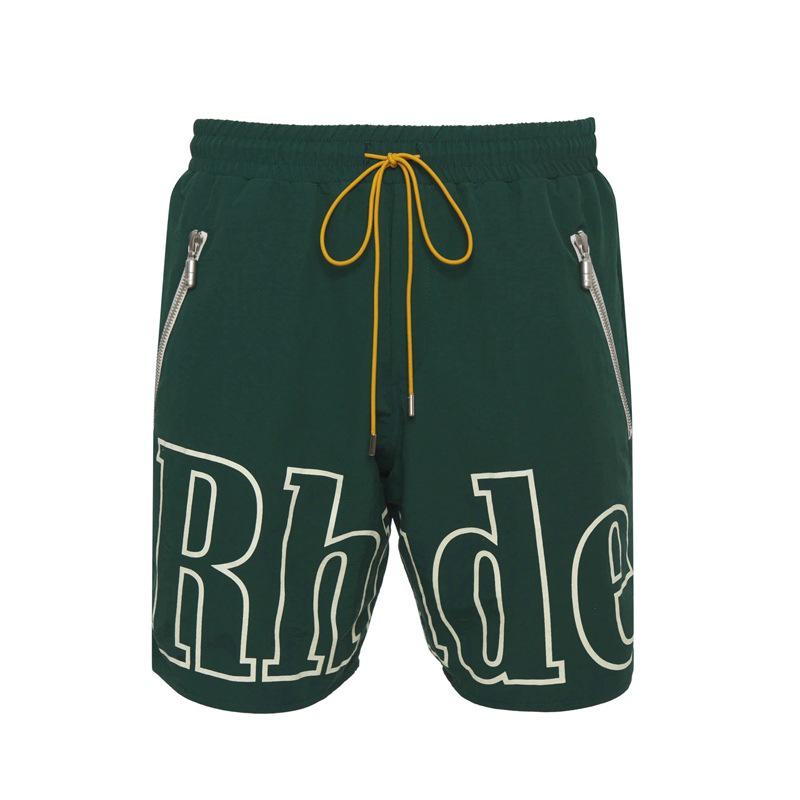 RHUDE Retro Marlboro Patchwork Striped Men's Five-Point Sports Shorts