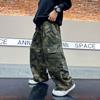 Pantalones Florales de Primavera Otoño para Niños Niños Sueltos Pierna Ancha Streetwear Pantalones para Niños Pantalones Deportivos de Exterior Ropa