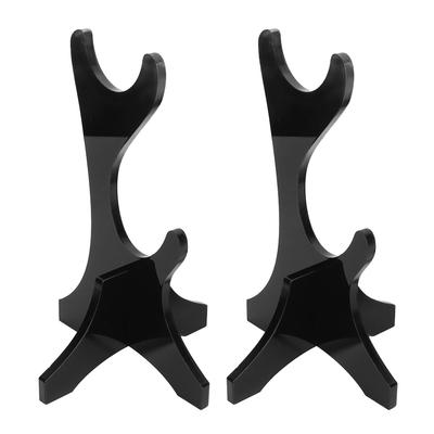 2 stuks Zwaardstandaard Acryl Stabiel Eenvoudig te Installeren Unieke Multifunctionele Displaystandaard voor Toverstaf Thuis