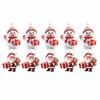 Christmas Tree Hanging Ornaments Acrylic Snowman Santa Elk Pendant Xmas Home Party Decor Holiday Gift Decoration Supplies