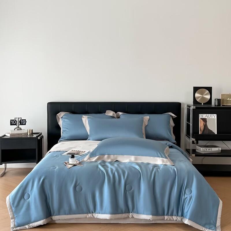 Belle Anna Washed Ice Silk Cool Summer Quilt