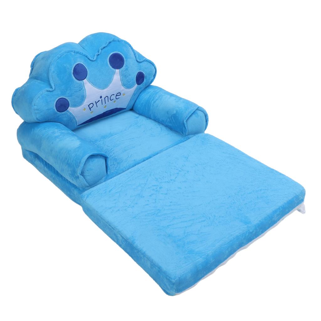 Kids Couch Cartoon Lounger Sofa Foldable Sofa Bed Comfortable Cute Princess Toddler Sofa Two Layer