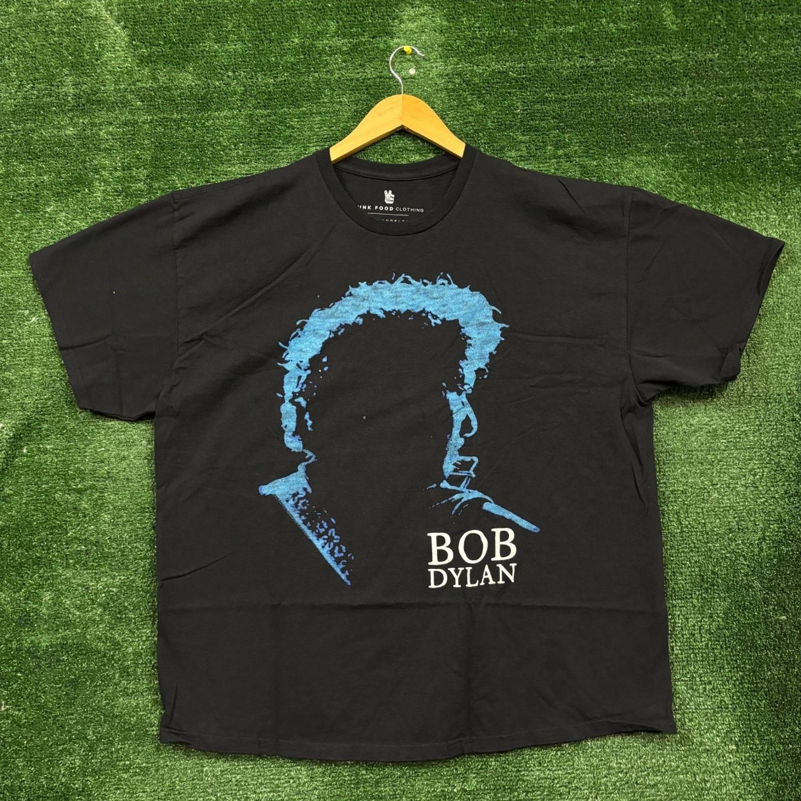 Bob Dylan Medicine Sunday Album Rock T-shirt Size Extra Large 4XL