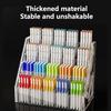 3/4/5 Layer Watercolor Pencil Storage Rack Desktop Large Capacity Partition Stationery Shop Storage Rack Marker Pen Storage Box