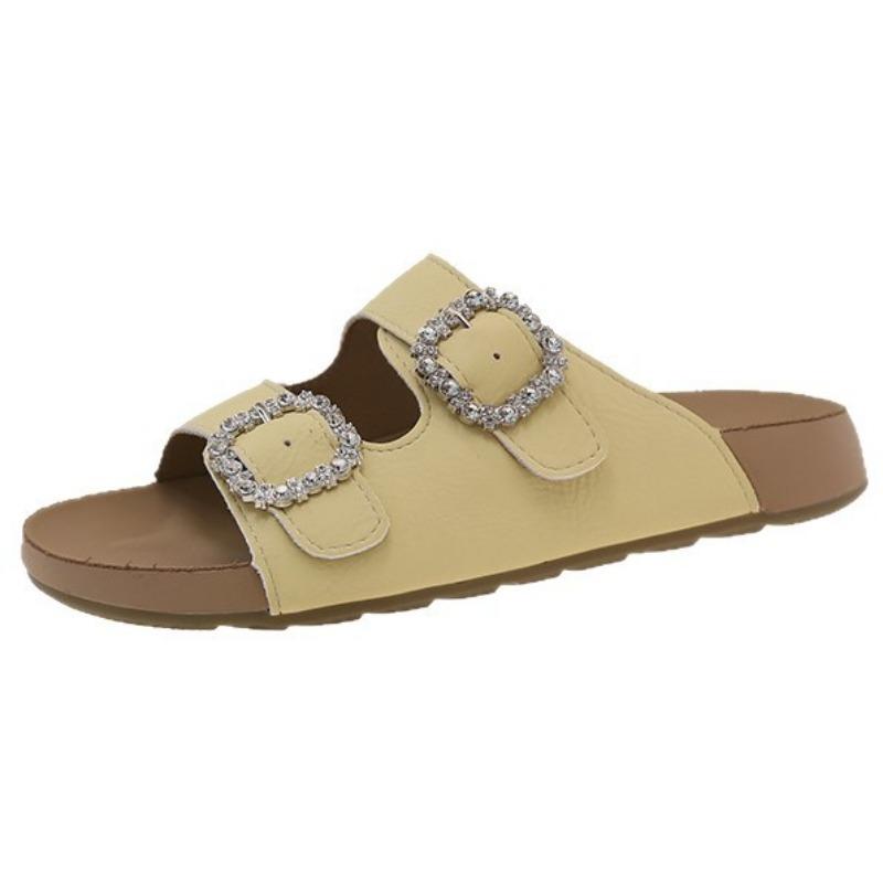 Cool slippers women's summer outer wear new models with skirts, high-end sense, beautiful thick bottom, one-word drag