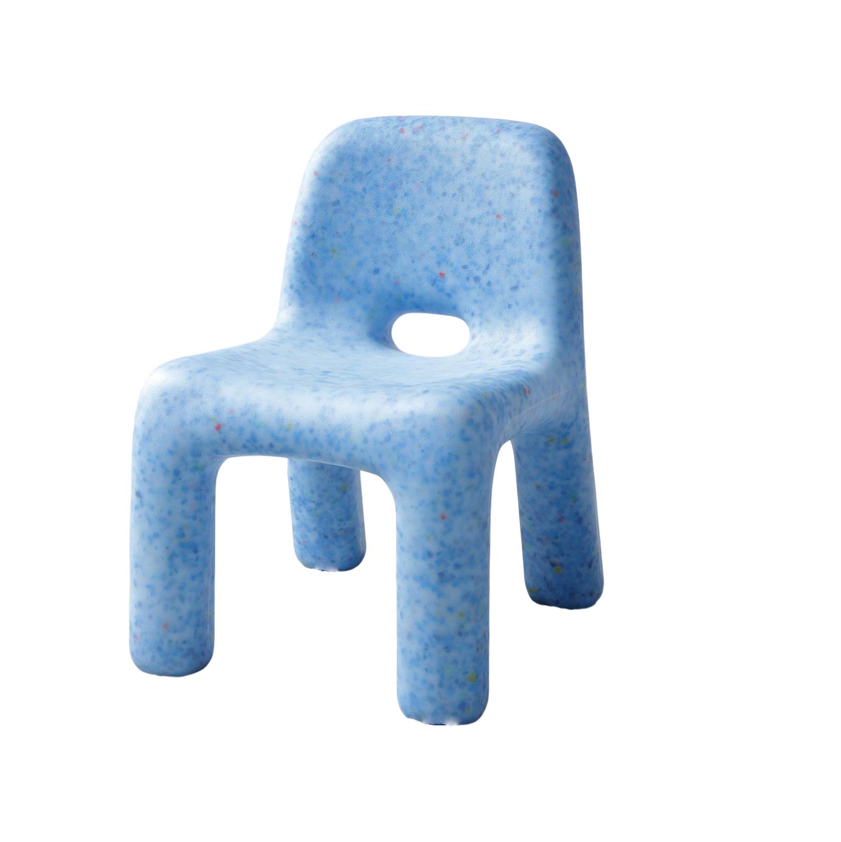 

Marble Speckled Mesh Children s Kindergarten Chair with Backrest - Cute Early Education Low Stool Chair (38x35x49 cm)