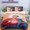 Eminem 3pcs Bedding Set Duvet Cover Closure Includes 1 Duvet Cover & 2 Pillowcases for All Seasons Bedroom Home Dorm Decor