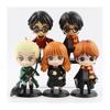 Die Harry Potter Actionfiguren mit Hermione Ron Malfort Modellen, Q-Version Puppen zur Auto Dekoration oder als Geschenk für Kinder