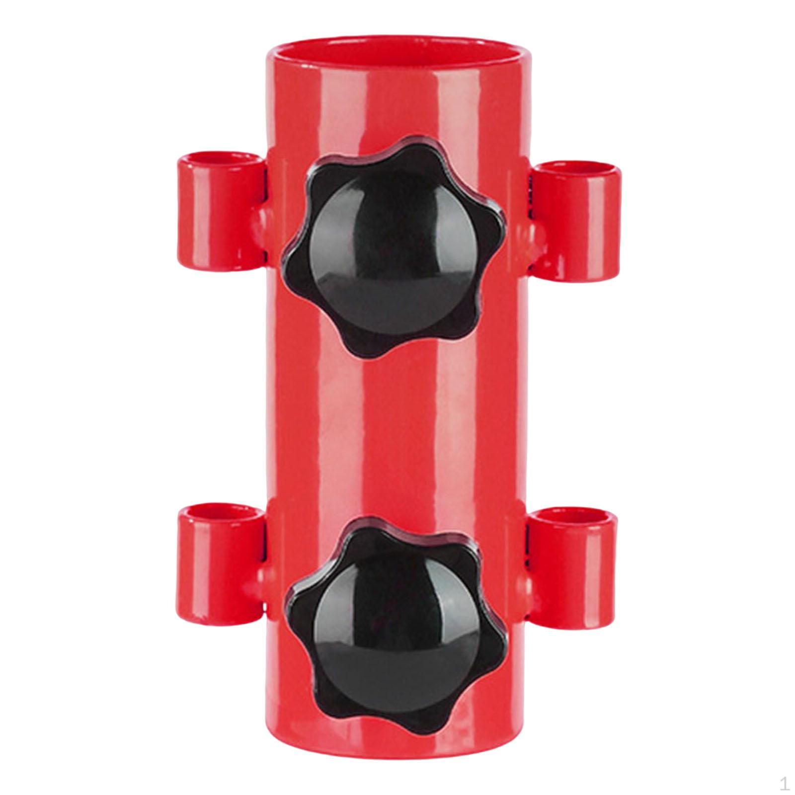 

Awning Rod Holder Fixing Tube Building Support Reinforced Bracket Tarp Poles Fixator for Outdoor красный