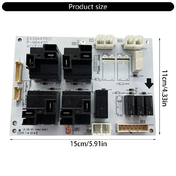 EBR74164805 for Cooktop Oven Relays Control Board Replacement LRE3021ST LRE3083SW LRE3833ST LRE6321ST LRE6383BD LRE6383