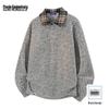 Mark Fairwhale Men's Plaid Polo Collar Knit Sweatshirt