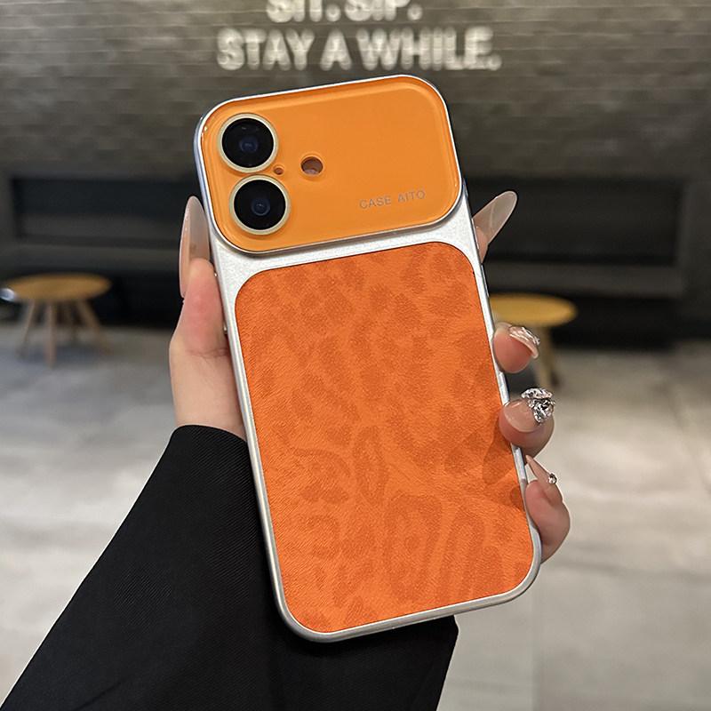 

Leopard Print Phone Case with PC Lens Film for iPhone 17 Pro Max - Compatible with Windows 17 14 PRO
