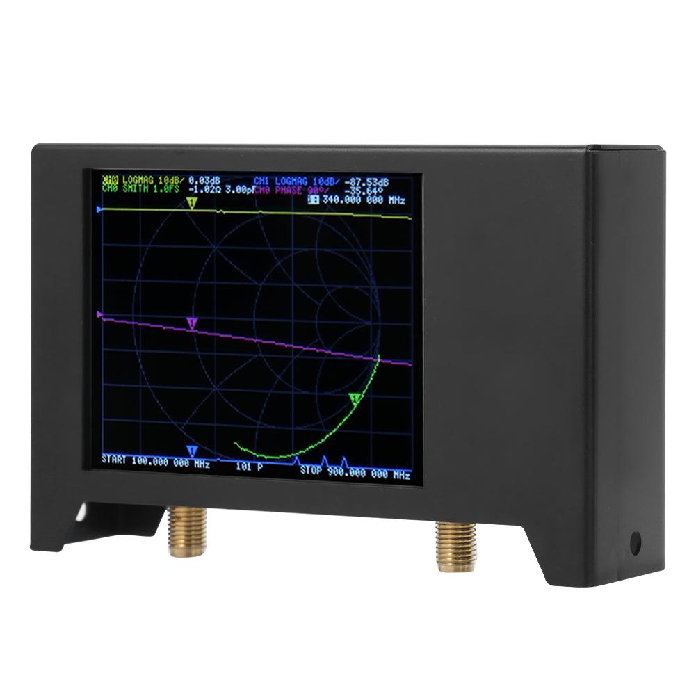 50KHz?3GHZ Antenna Analyzer 2.8in Screen with Shell Network Analysising Tool SAA2 NanoVNA V2