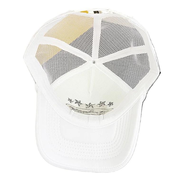 Baseball Cap Unisex Cotton Vintage Pentagram Embroidery Adjustable Adjustable Snapback Hat Men Women Breathable Outdoor Casual Sport Gifts