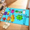 Numberblocks Area Rug Perfect For Bedrooms Playrooms Dormitory Foyer Antislip Rug Decorate Offices Perfect Gift For Valentine'S Wedding Birthday