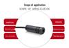 12x40mm 515nm 15mW Green Laser Marking Module with External Focus