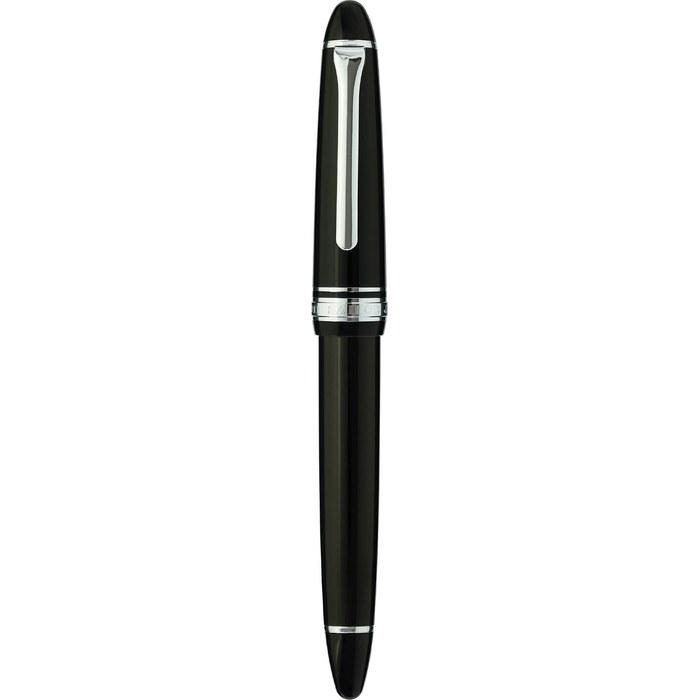 Sailor Profit Casual Fountain Pen, Silver Trim, Black, Medium Nib, 11-0571-420