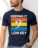 Unisexs And Unisexs Style Casual And Fashionable Artistic Design Lowkey Bass Band Tshirt Musicians Retro Stripes
