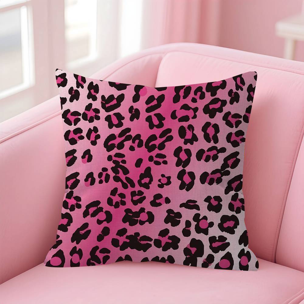 Luxury Leopard Pillow Cushion Cover Pillowcase Living Room Sofa Home Decor Customized