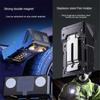 Telescopic Zoom LED Flashlight Outdoor Lighting Small Steel Cannon Flashlight