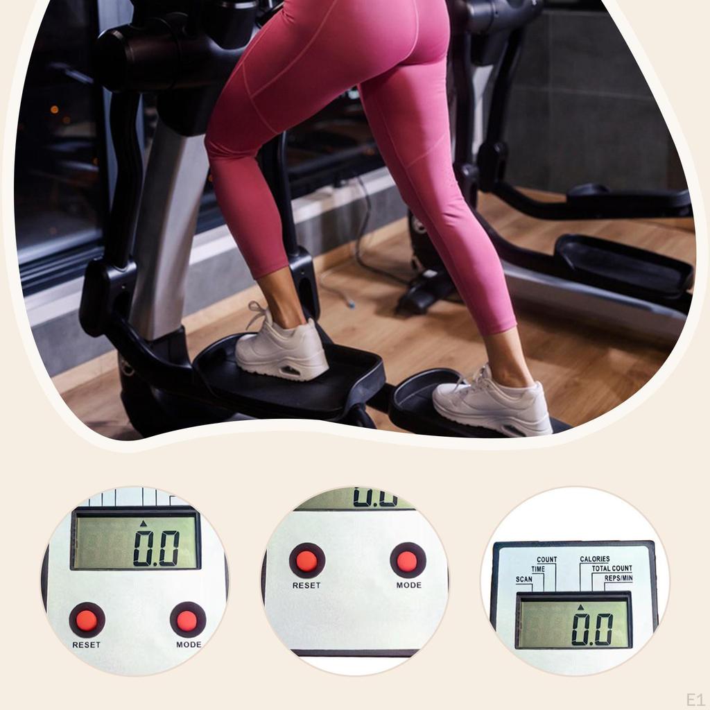 Rowing Machine Counter Measurement Tool Time/reps/Calories Speedometer for Exercise Bike Fitness