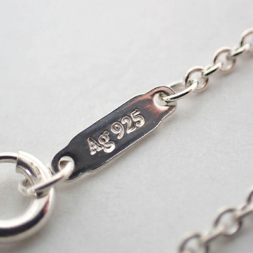 [Used] TIFFANY/Tiffany 925 Initial/K Pendant/Necklace/j18-1