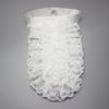 White Retro Lace Flower Ruffle Neck Decorative False Collar  Detachable Collar Stage Cosplay Fake Collar Shirt Dress Accessories