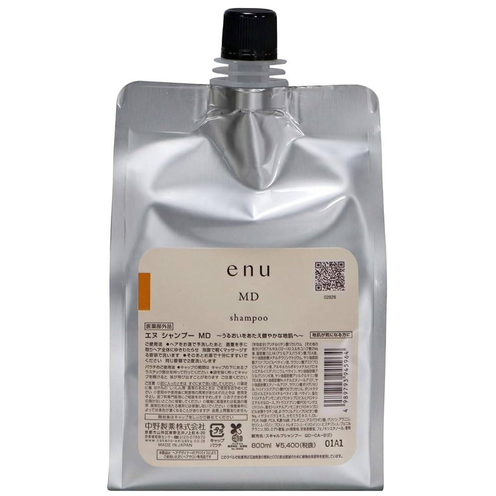 

Nakano Pharmaceutical enu Shampoo MD 800ml Refill