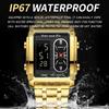 BINBOND 2311 Luxury Men's Quartz Watch Luminous LED Electronic Watch for Man Water-Resistant Stainless Steel Strap Reloj Hombre