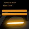 Reflective Car Rearview Mirror Warning Sticker - Scratch-Shielding Decorative Film