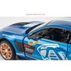 1/24 Ford Mustang Shelby GT500 Alloy Muscle Car Model Sound and Light Pull Back Children's Toy Collectibles Birthday Gift