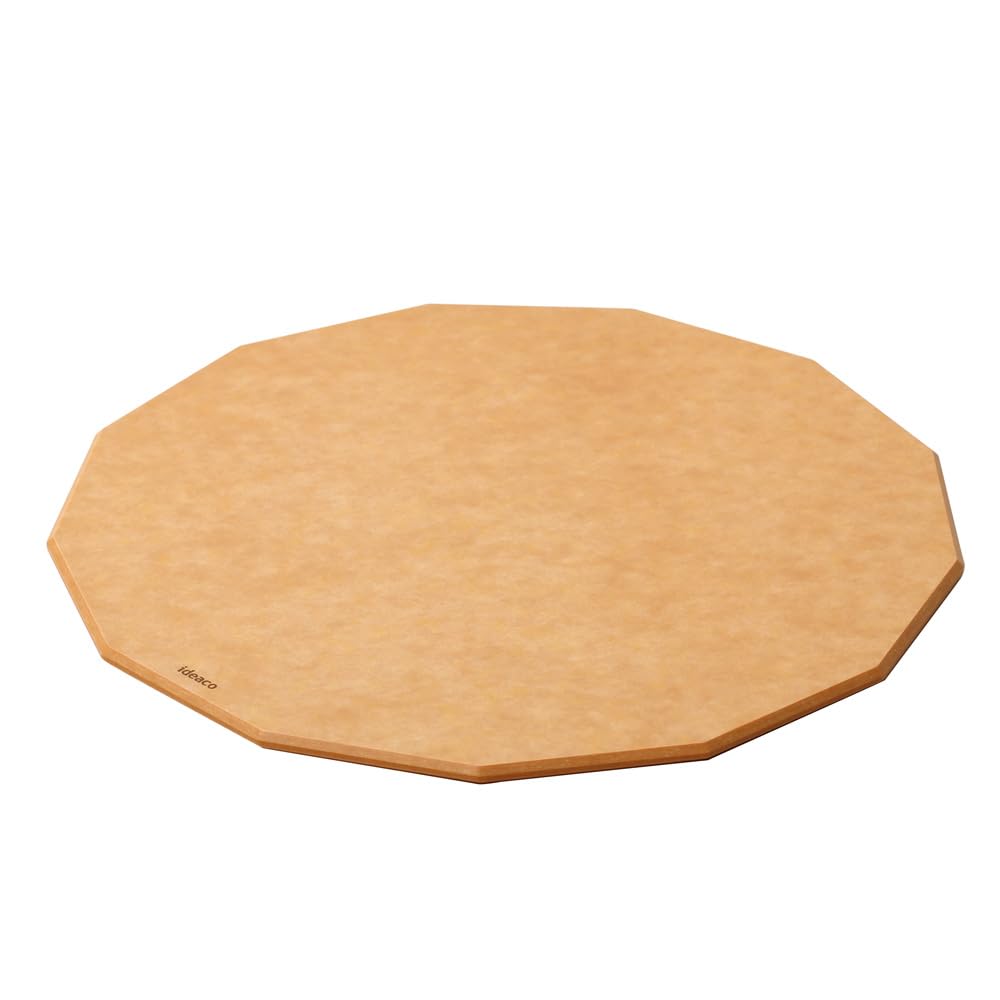 Ideaco Cutting Natural Wood Fiber Board 13 Wood Fiber (Ideaco) 13-sided Board, 27cm, (Cutting M)