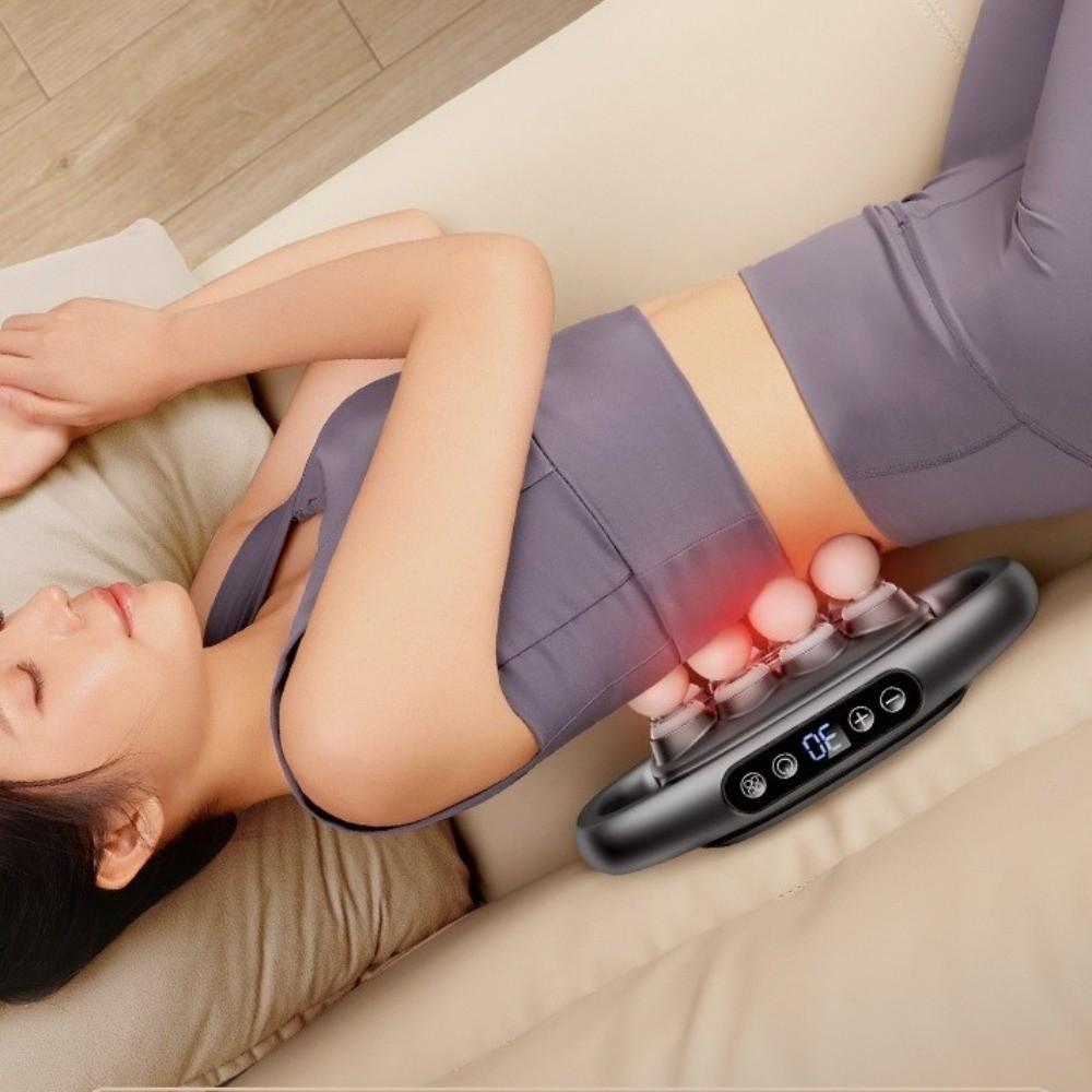High Frequency Fascia Equipment Electric Waist Massager Body Massage Machine  for Muscle Relaxation