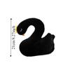 Realistice White Goose Plush Toys Soft Material Desktop Companion  Desktop Decoration