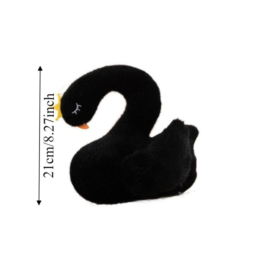 Realistice White Goose Plush Toys Soft Material Desktop Companion Desktop Decoration