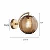 Nordic Modern Glass Wall Lamp