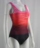 2025 Gradient Print Backless One-Piece Swimsuit for Women