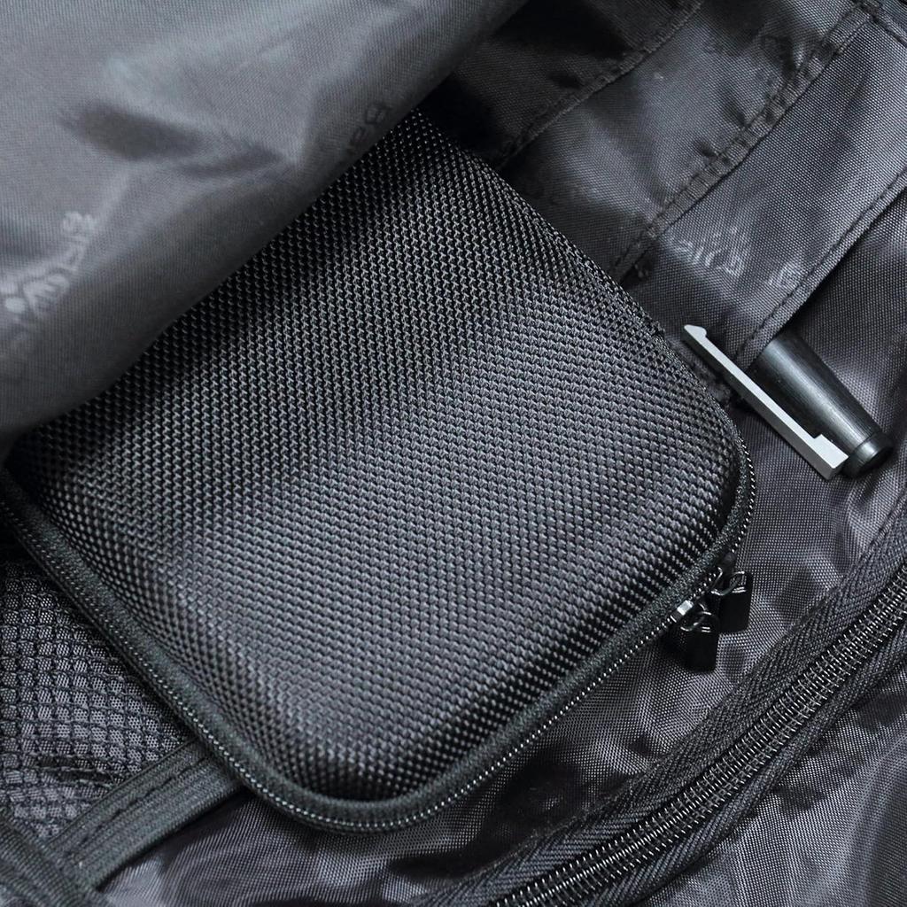 Ginsco Hard Shell Travel Case for Seagate Portable 1/2TB 5TB External Hard Drive,for UnionSine 500GB/1TB Ultra Slim Hard Drive,Universal HDD Case for