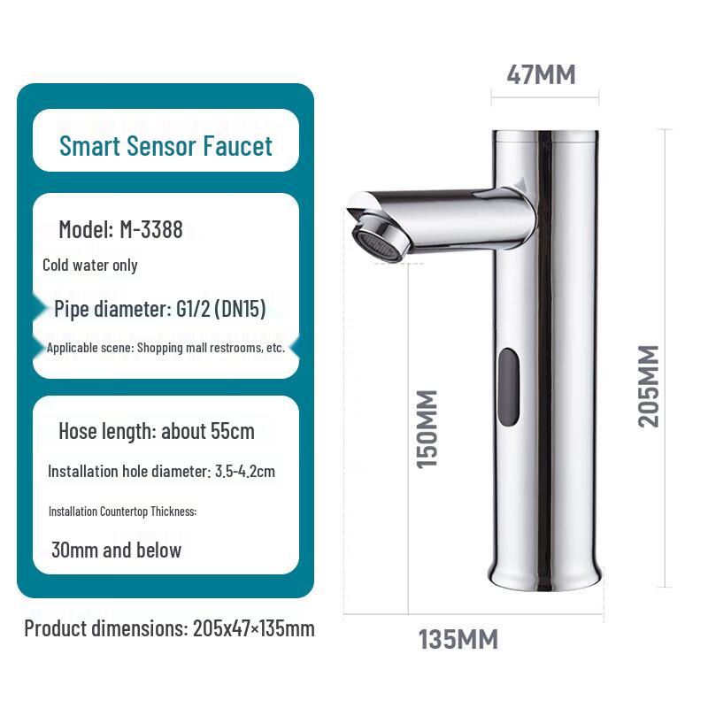 Morton M-3388 Automatic Sensor Basin Faucet