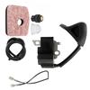 Ignition Coil Kit for BG56 BG86 BR200 Leaf Blowers Includes Coil Wire Air Filter Spark Fuel Filter Pump Ball and Vent Valve