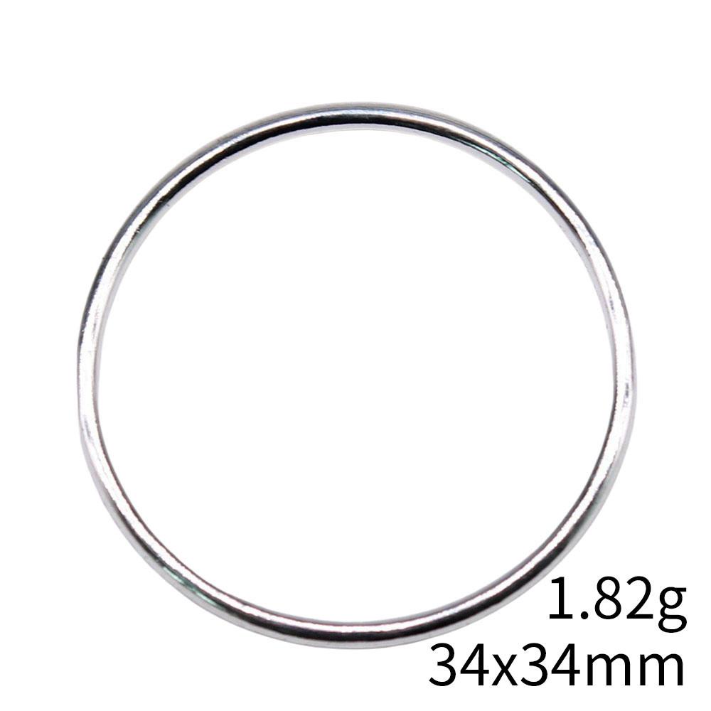 Christmas Decorations Jewelry Findings Hollow Circle Connector Accessories Parts Audience Accessories For Women Necklace And Earrings