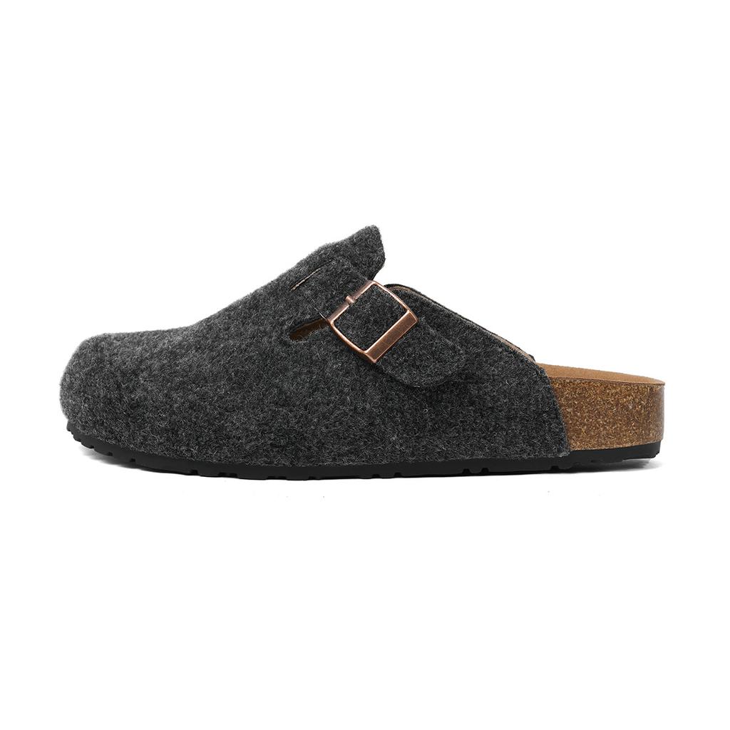 Mao Mao Boken shoes bag head half drag women's shoes retro thick-soled Mori round head spring and autumn new lazy one-pedal single shoes